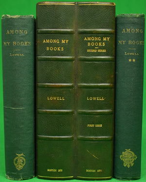 "Among My Books: 1st & 2nd Series" LOWELL, James R.