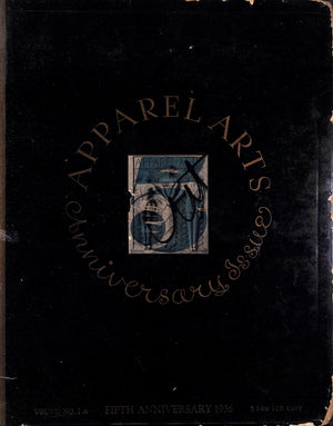 "Apparel Arts Fifth Anniversary" 1936 (SOLD)