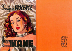 "Trinity in Violence: Three Capers for Peter Chambers" KANE, Henry (SOLD)