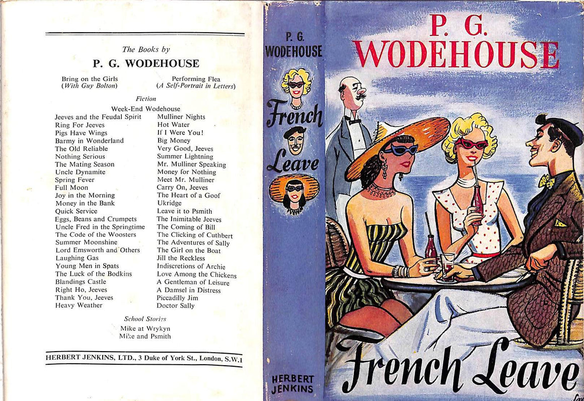 "French Leave" 1955 WODEHOUSE, P.G.