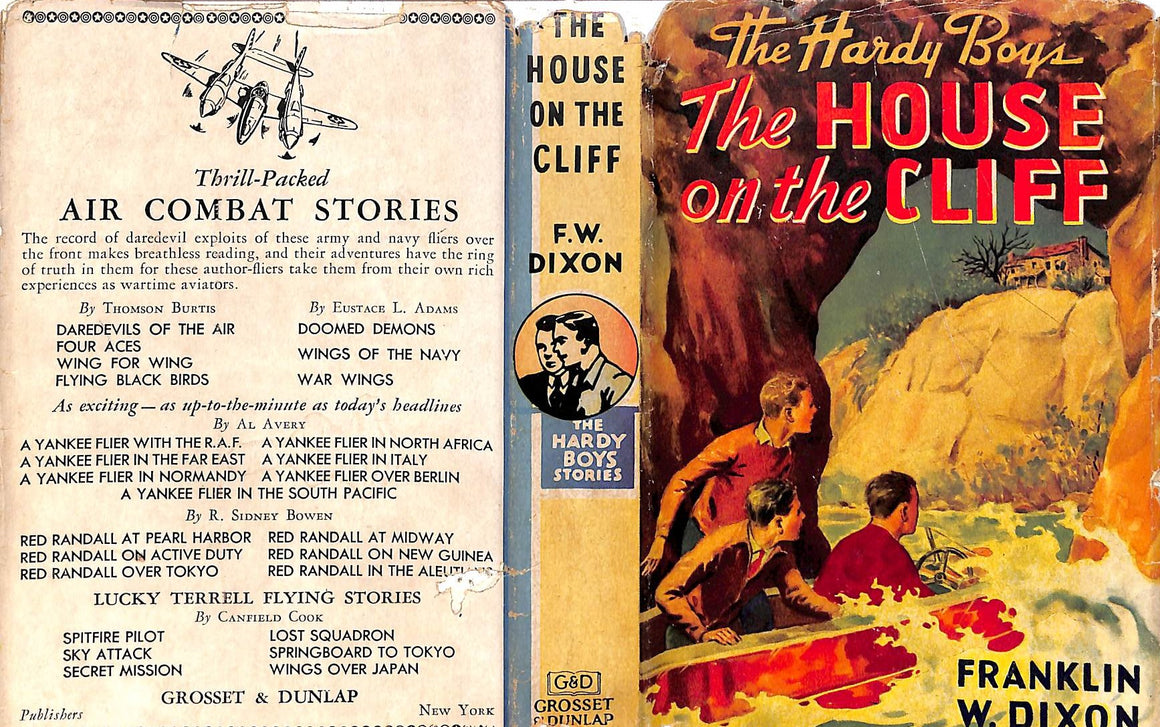 "The House On The Cliff" 1945 DIXON, Franklin W.