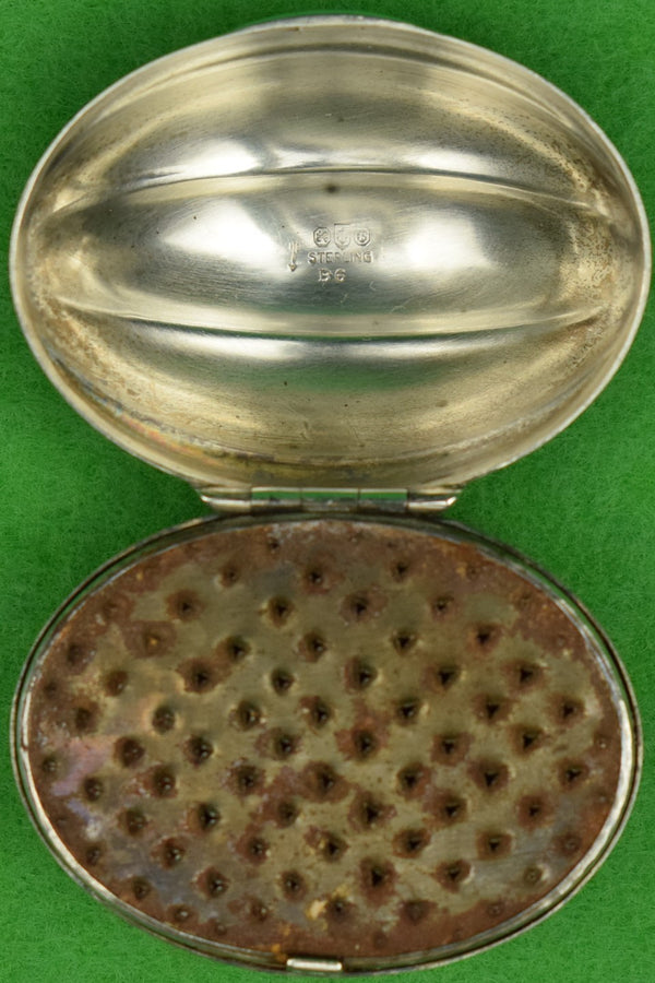 "Victorian Sterling Nut Grinder"