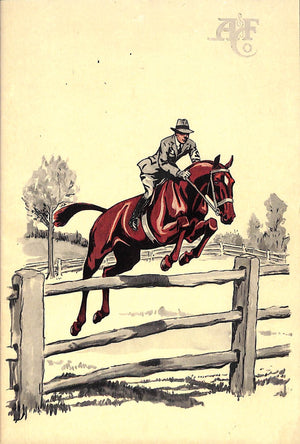 "Saddlery And Equipment For Racing, The Polo, Hunting Field, Bridle Path And Show Ring Abercrombie & Fitch 1928 Catalog"