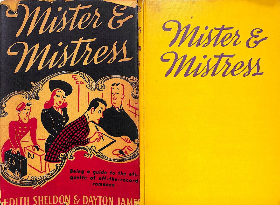 "Mister & Mistress: Being A Guide To Etiquette And Off-The-Record Romance" 1938