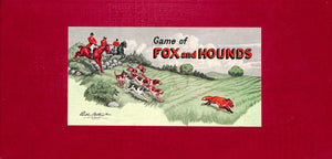 "Game Of Fox And Hounds Board Game" By Parker Brothers Inc (SOLD)