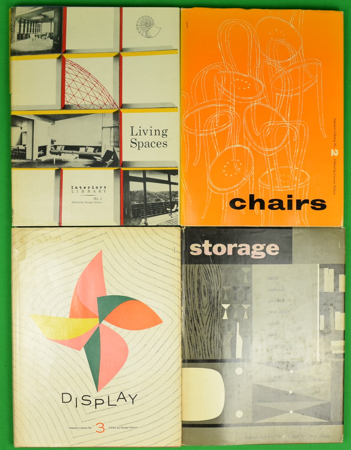 "Interiors Library No. 1-4" 1952 NELSON, George