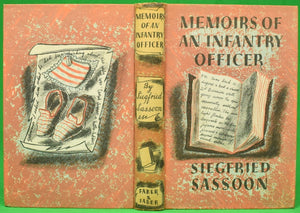 "Memoirs Of An Infantry Officer" 1931 SASSOON, Siegfried