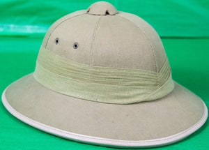 "Abercrombie & Fitch Made In England Pith Helmet" Sz: Medium New/ Old Deadstock (SOLD)