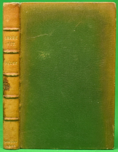 "Greek Wit: A Collection Of Smart Saying And Anecdotes" 1883 PALEY, F.A. M.A.