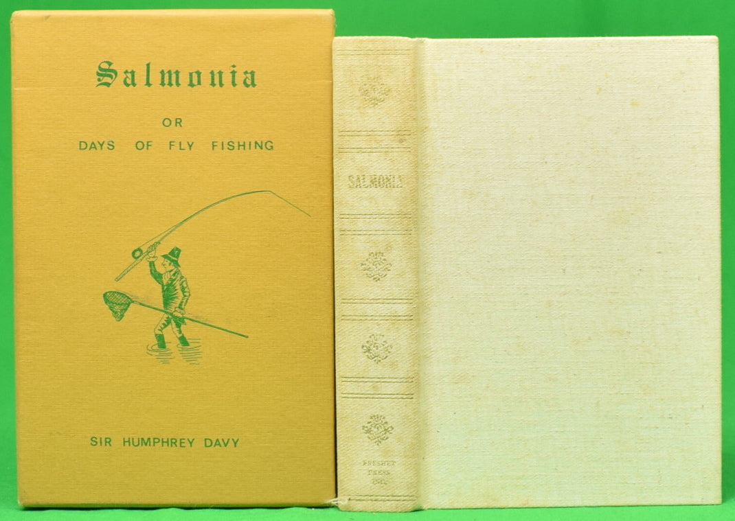 "Salmonia: Or Days Of Fly-Fishing" 1970 DAVY, Sir Humphrey