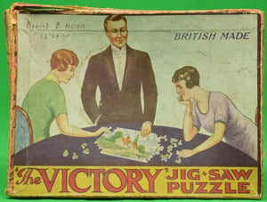 The "Victory" Jig-Saw c1930 Puzzle Box