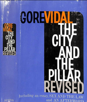 "The City And The Pillar Revised" 1965 VIDAL, Gore (SOLD)