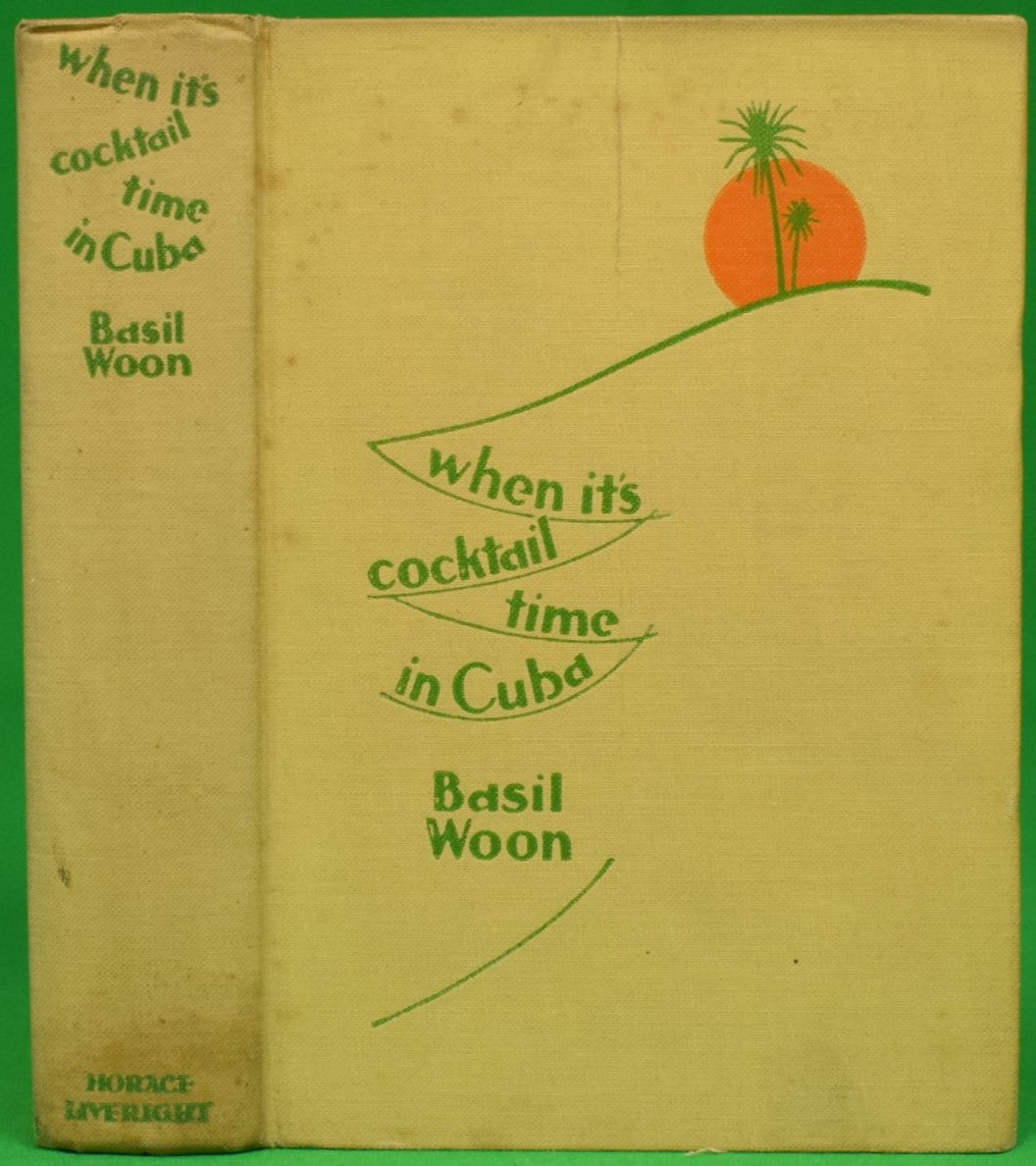 'When It's Cocktail Time In Cuba' 1928 WOON, Basil