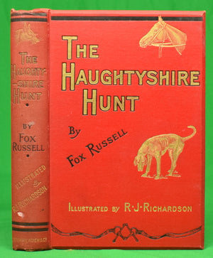 "The Haughtyshire Hunt" 1897 RUSSELL, Fox