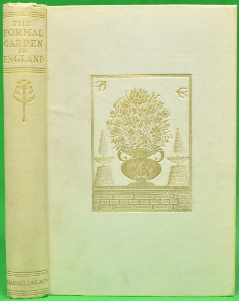 "The Formal Garden In England" 1901 BLOMFIELD, Reginald