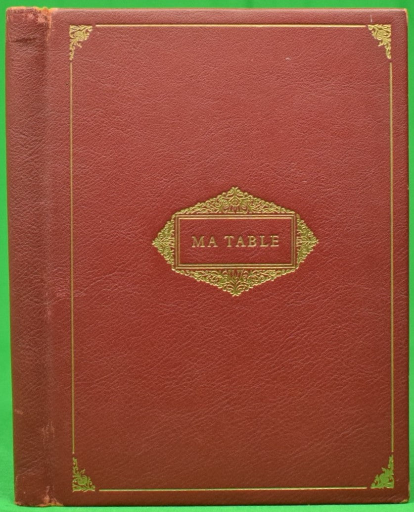 "Ma Table" 1930