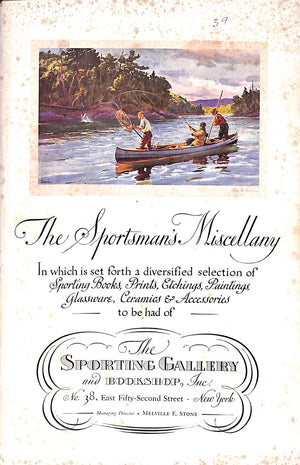 "The Sportsman's Miscellany" 1939 (SOLD)