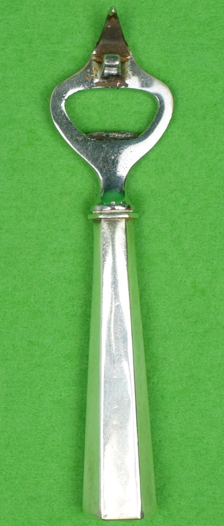 "Sterling Silver c1920s Bottle Cap Opener Stamped: TC Chicago"
