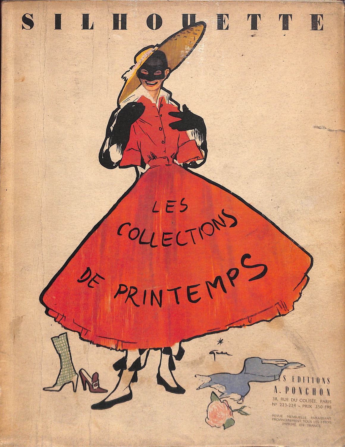 "Silhouette: Les Collections De Printemps" 1948 (SOLD)