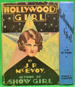 "Hollywood Girl" 1929 MCEVOY, J.P. (SOLD)
