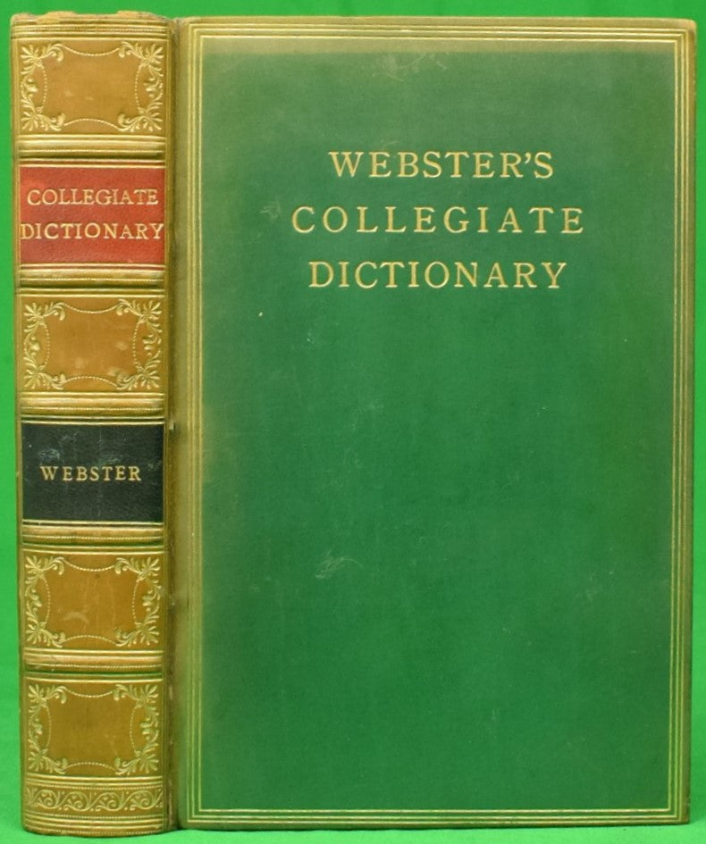 "Webster's Collegiate Dictionary" 1938 WEBSTER, Noah