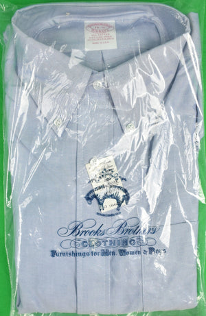 "Brooks Brothers Blue OCBD Shirt" 16-4 (New/ Old Deadstock!) (SOLD)