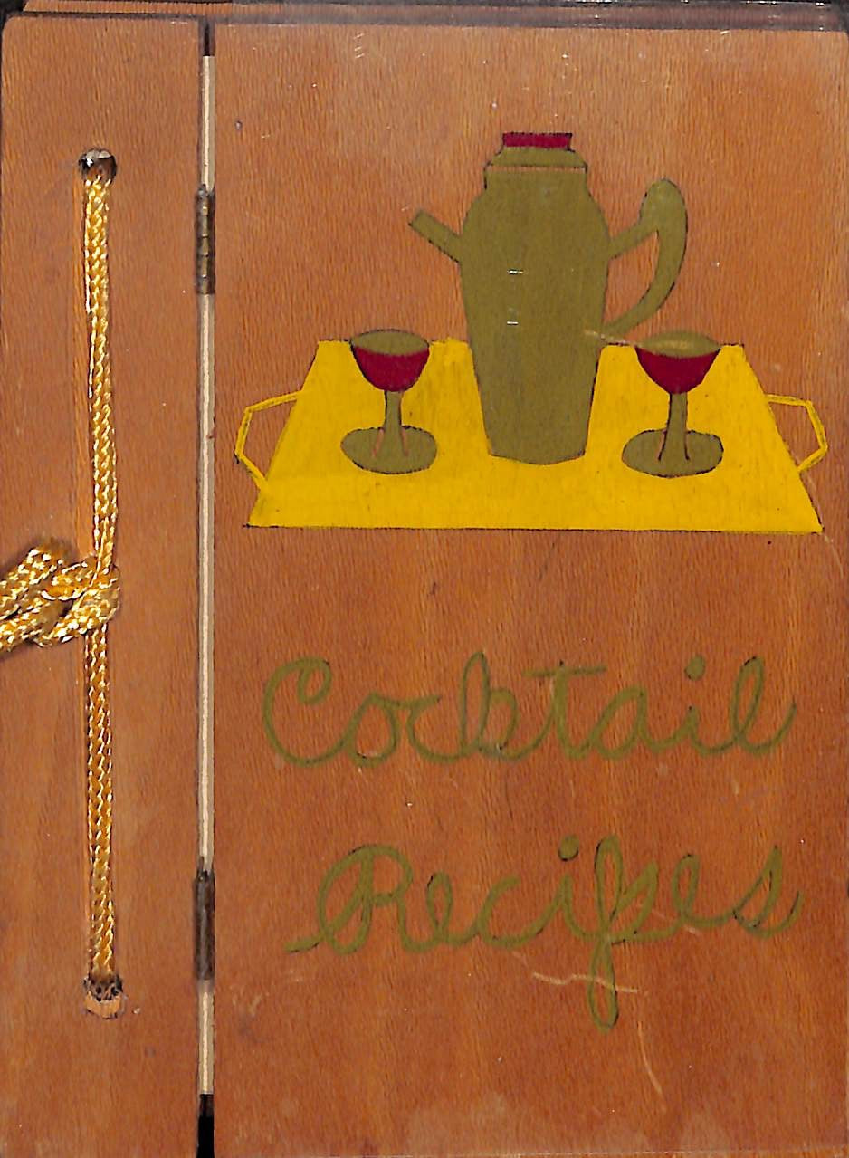 "Cocktail Recipes Booklet"