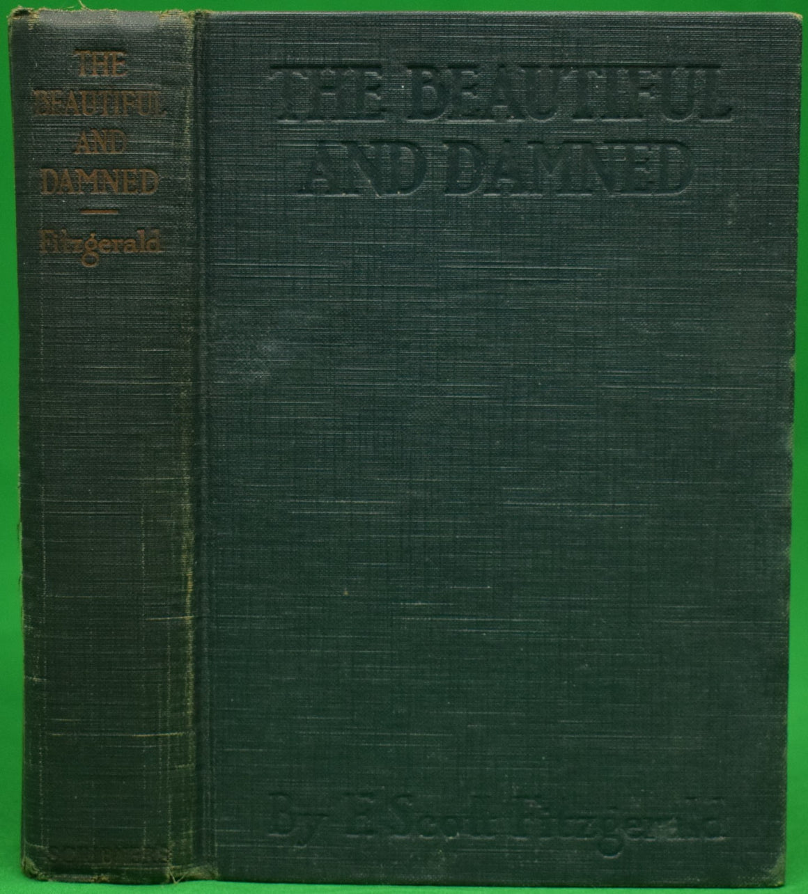 "The Beautiful And Damned" FITZGERALD, F. Scott