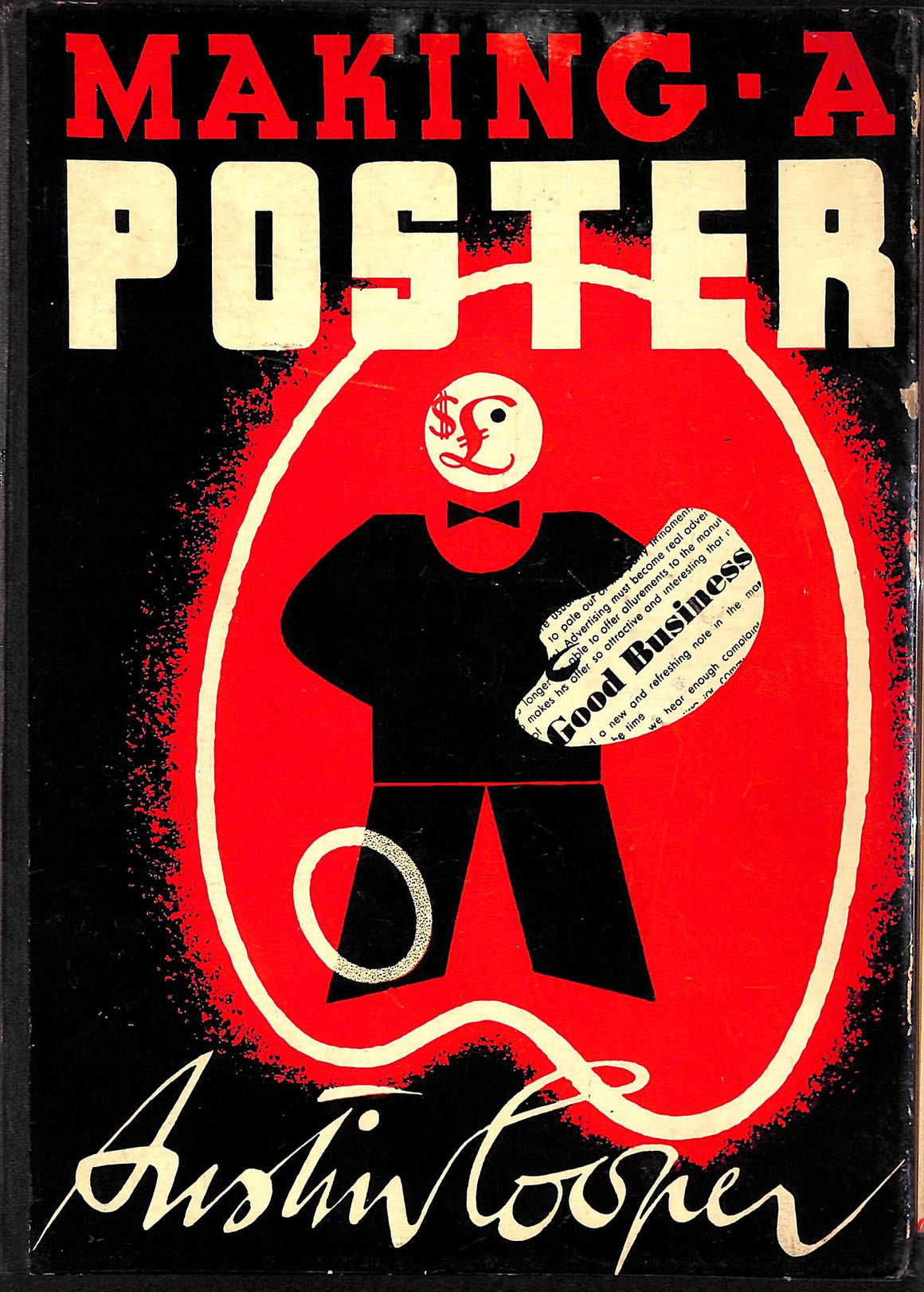 "Making A Poster" 1938 COOPER, Austin