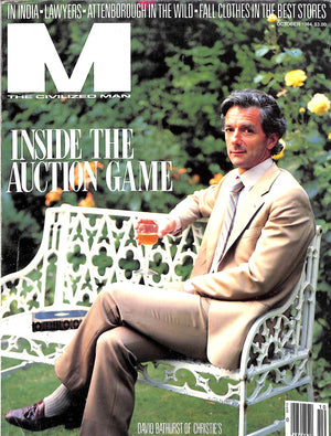 "M The Civilized Man: Inside The Auction Game" October 1984 (SOLD)