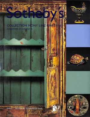 "Collection Mony Linz-Einstein Barbotines Et Curiosites" 2005 Sotheby's