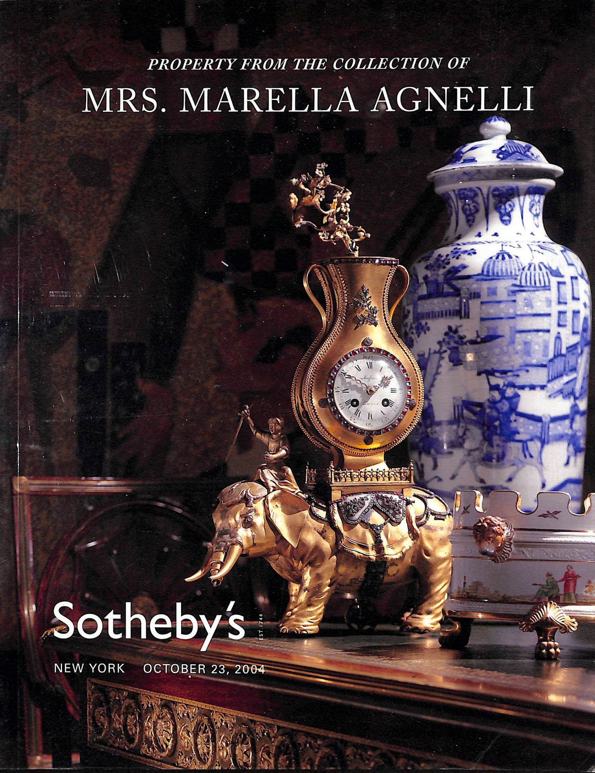 "Property From The Collection Of Mrs. Marella Agnelli" 2004 Sotheby's (SOLD)
