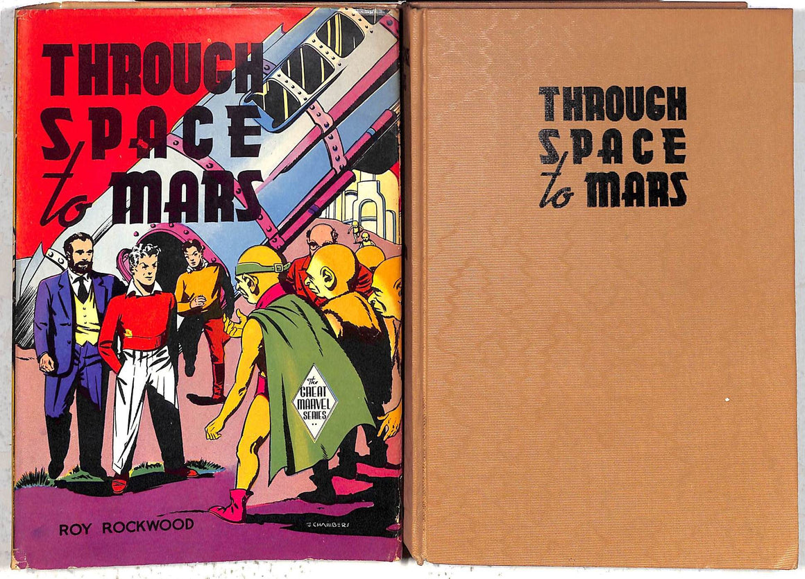 "Through Space to Mars: Or The Longest Journey On Record" 1910 ROCKWOOD, Roy