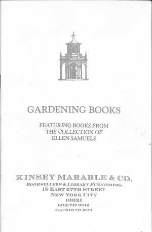 "Gardening Books Featuring Books From The Collection Of Ellen Samuels"