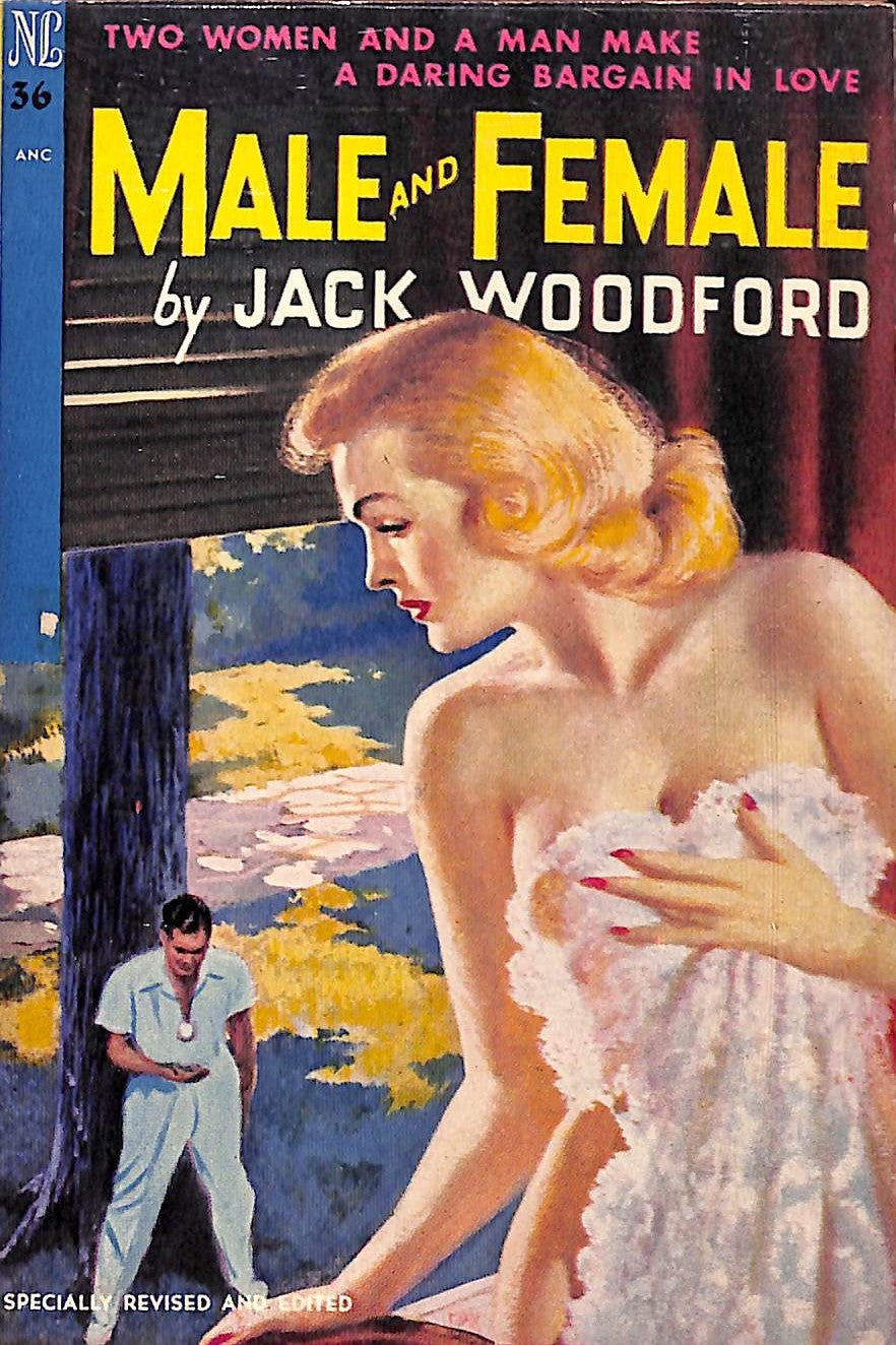 "Male And Female" 1950 WOODFORD, Jack