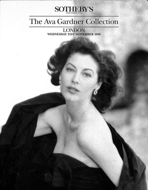 "The Ava Gardner Collection" 1990 Sotheby's (SOLD)