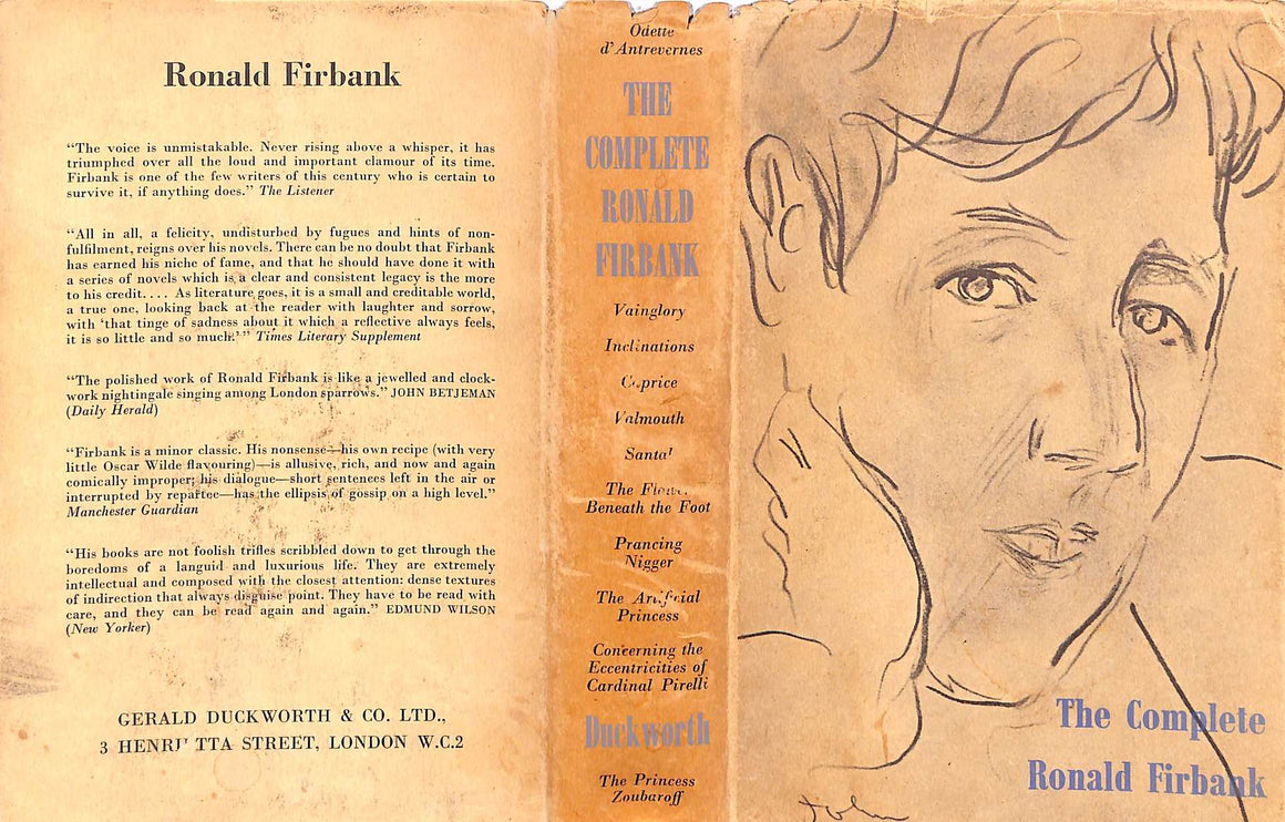 "The Complete Ronald Firbank" 1961 FIRBANK, Ronald
