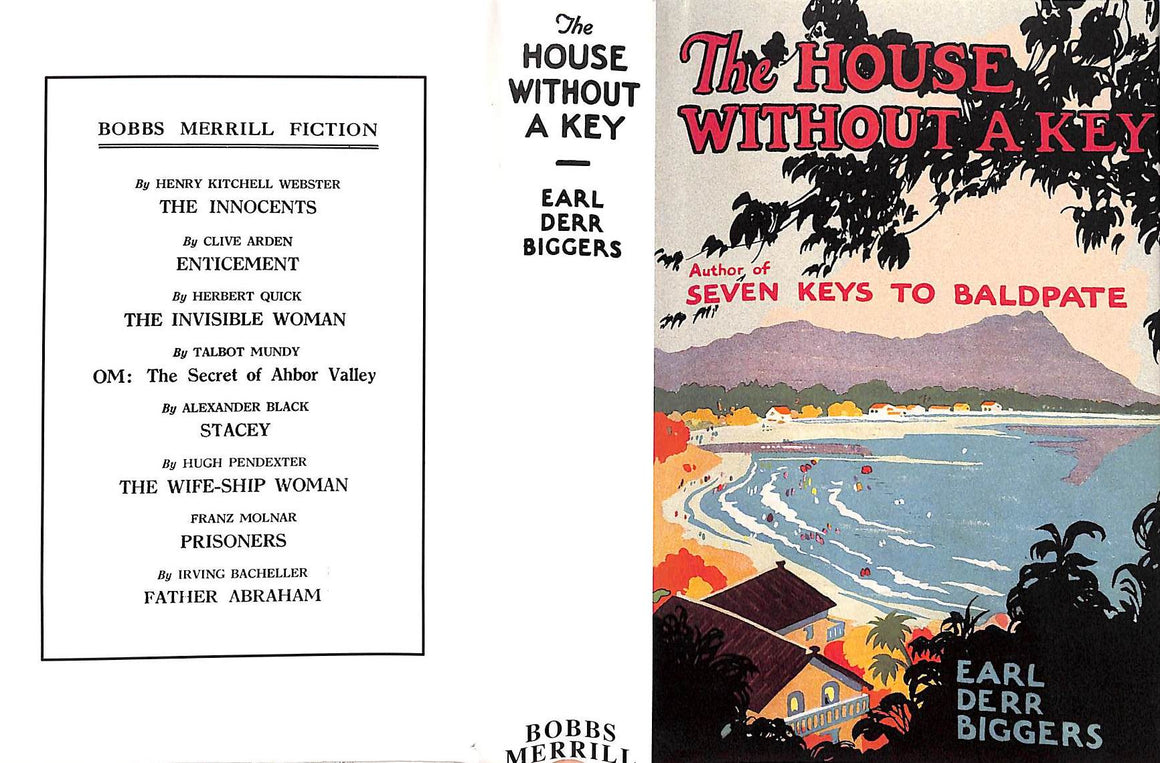 "The House Without A Key" 1996 BIGGERS, Earl Derr (SOLD)