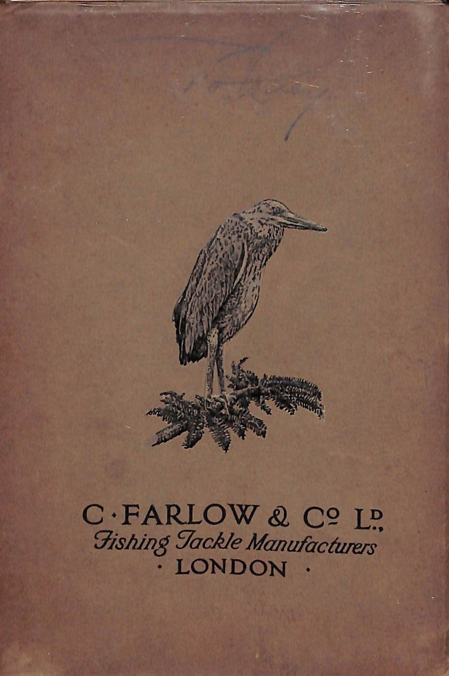 "C. Farlow & Co. Ltd. London: Fishing Tackle Manufacturers" 1930