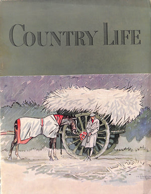 "Country Life: August 1935" w/ Paul Brown Cover "The Friendly Cart"