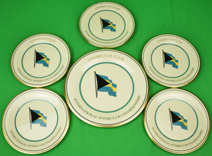 "Set Of 6 Lyford Cay Club Lenox China Plates" (SOLD)