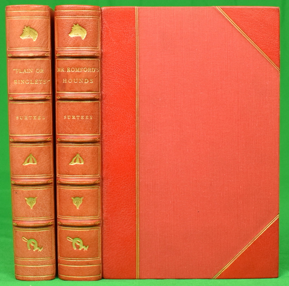 "Mr. Romford's Hounds & Plain Or Ringlets?" 1865 LEECH, John and BROWNE, H.K.