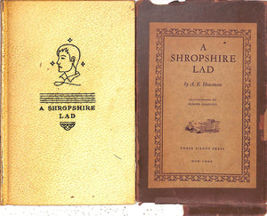 "A Shropshire Lad" 1932 HOUSMAN, A.E.