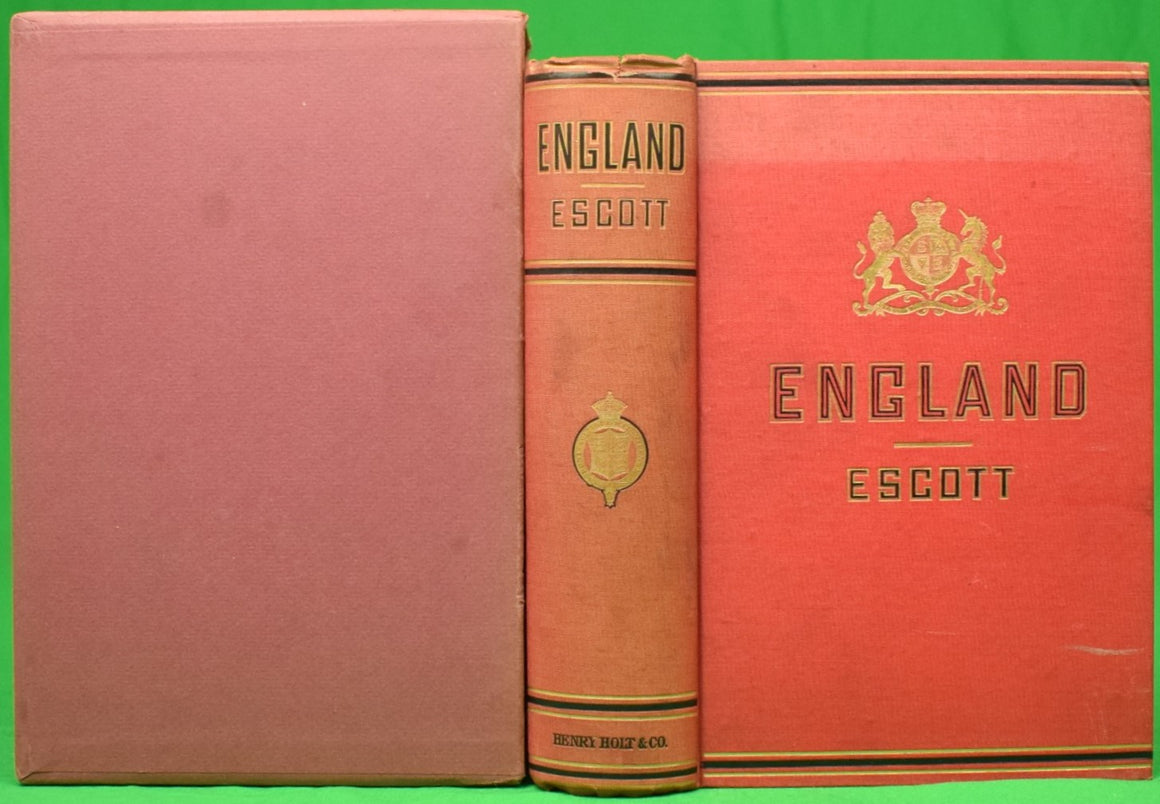 "England: Her People, Polity, And Pursuits" 1880 ESCOTT, T.H.S.