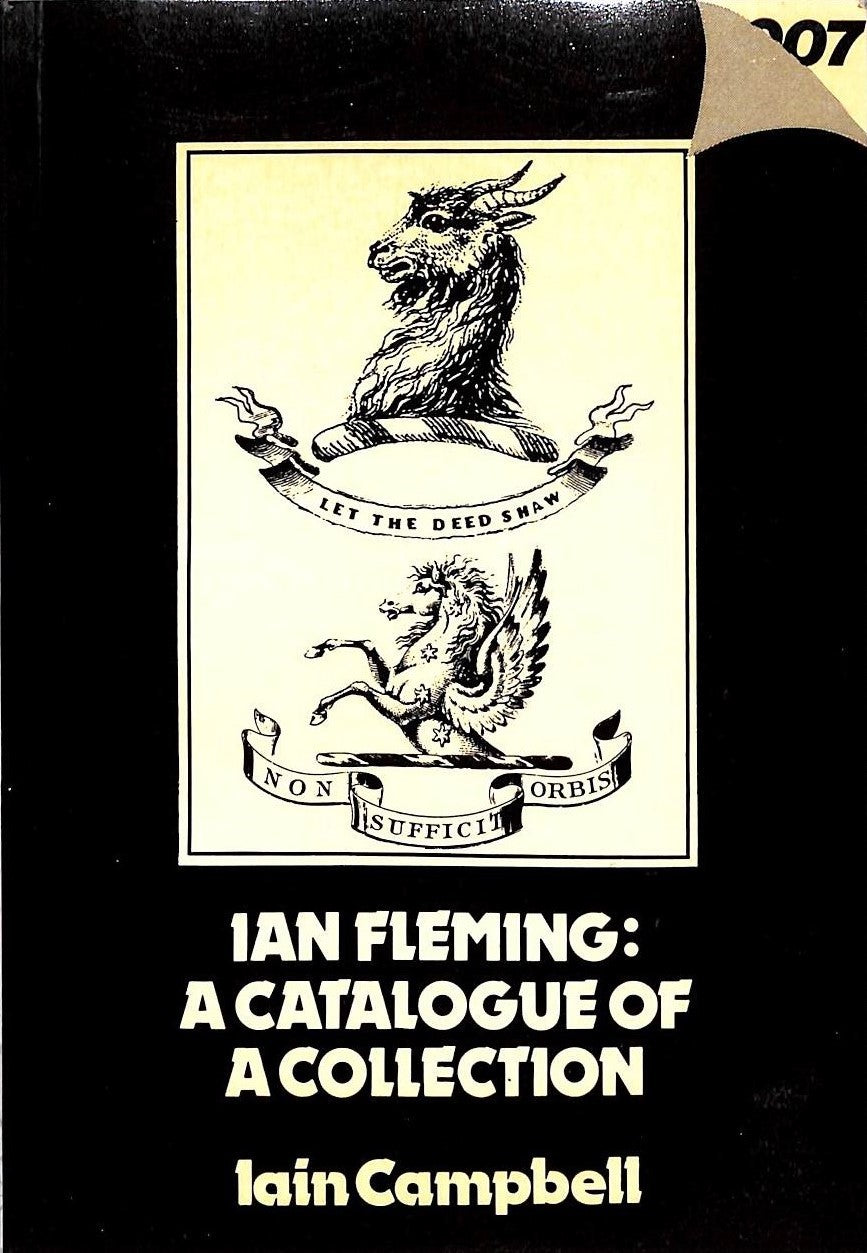 "Ian Fleming: A Catalogue of A Collection" 1978 CAMPBELL, Iain