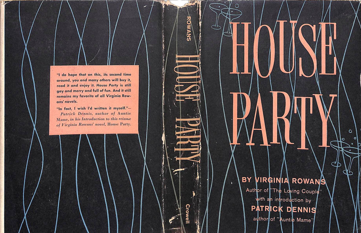 "House Party" 1957 ROWANS, Virginia (INSCRIBED) (SOLD)