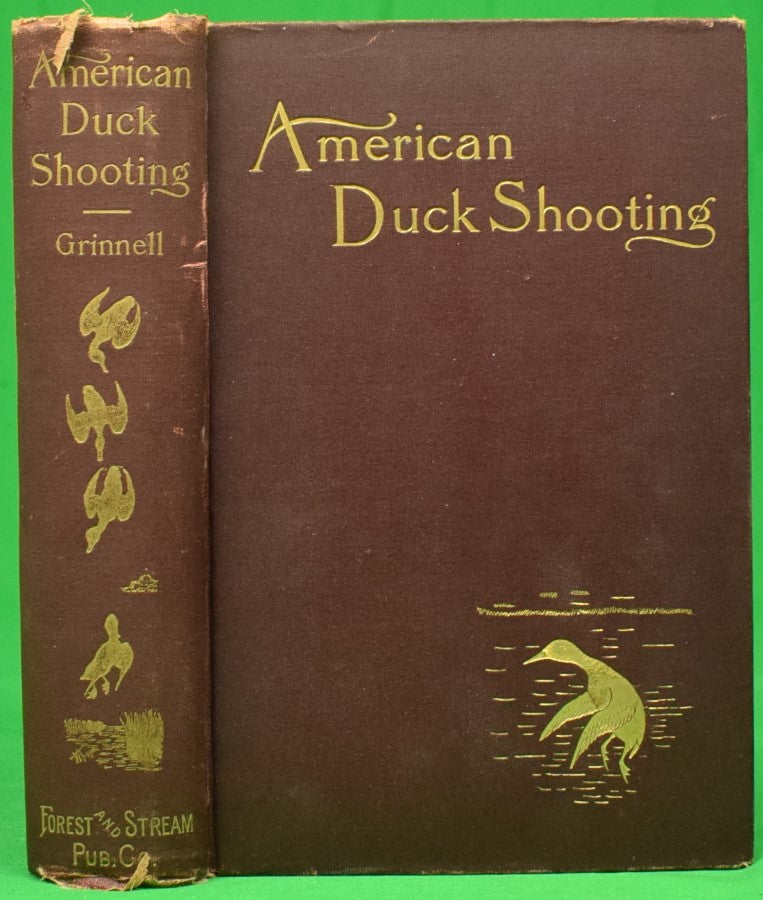 "American Duck Shooting" 1901 GRINNELL, George Bird