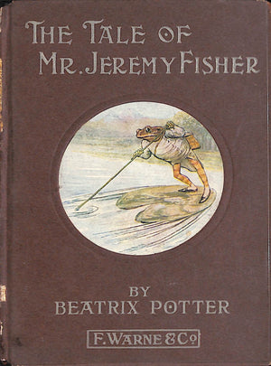 "The Tale Of Mr. Jeremy Fisher" 1918 POTTER, Beatrix (SOLD)