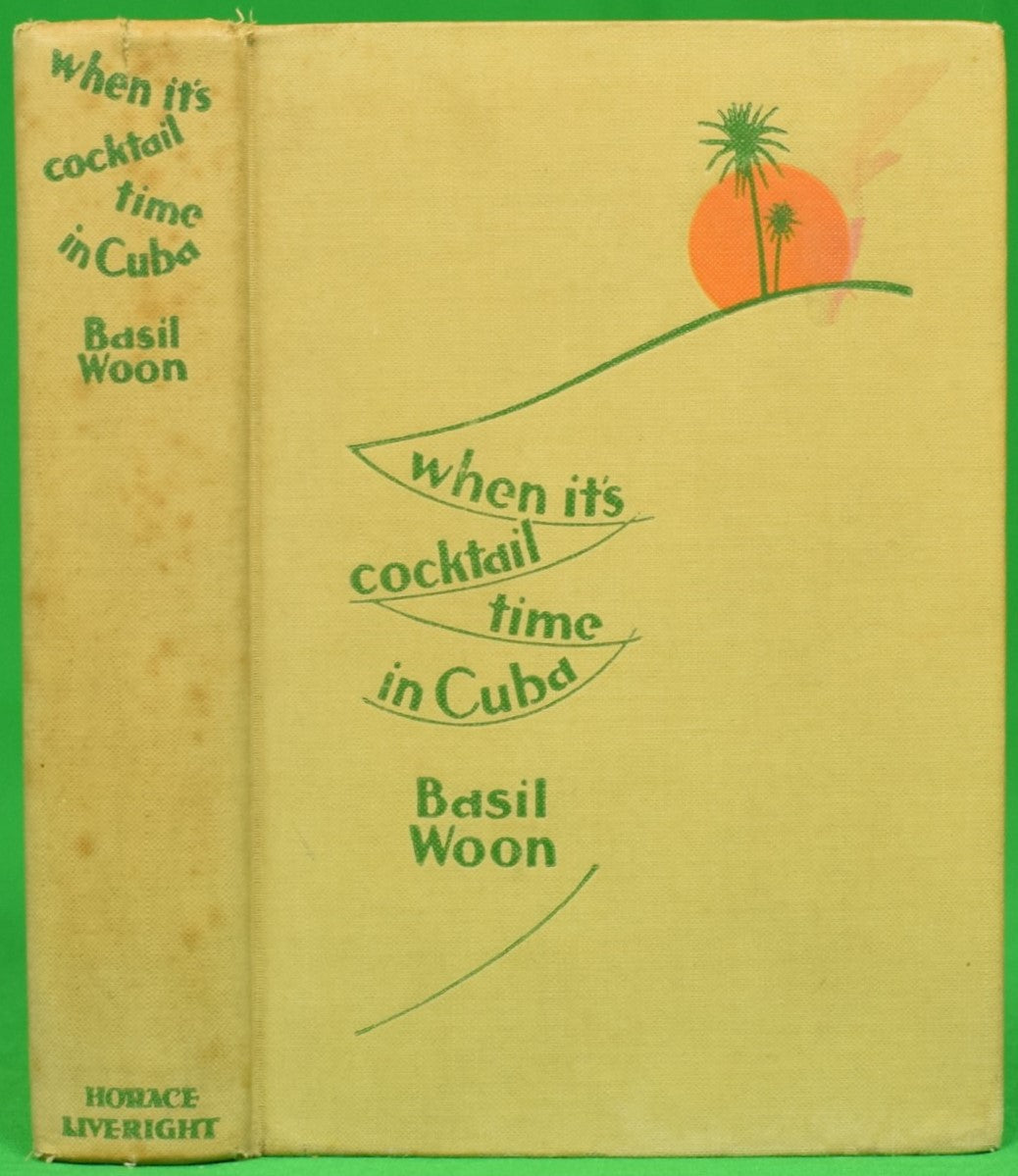 "When It's Cocktail Time In Cuba" 1930 WOON, Basil