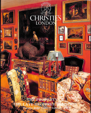 "The Property Of The Late Geoffrey Bennison" 1985 Christie's London (SOLD)